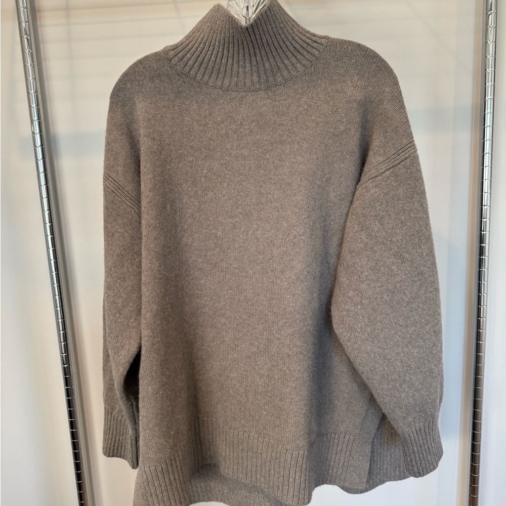 H&M Split Neck Turtleneck Sweater - XL